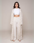 Zenia Luxe Kimono Jacket | Cream