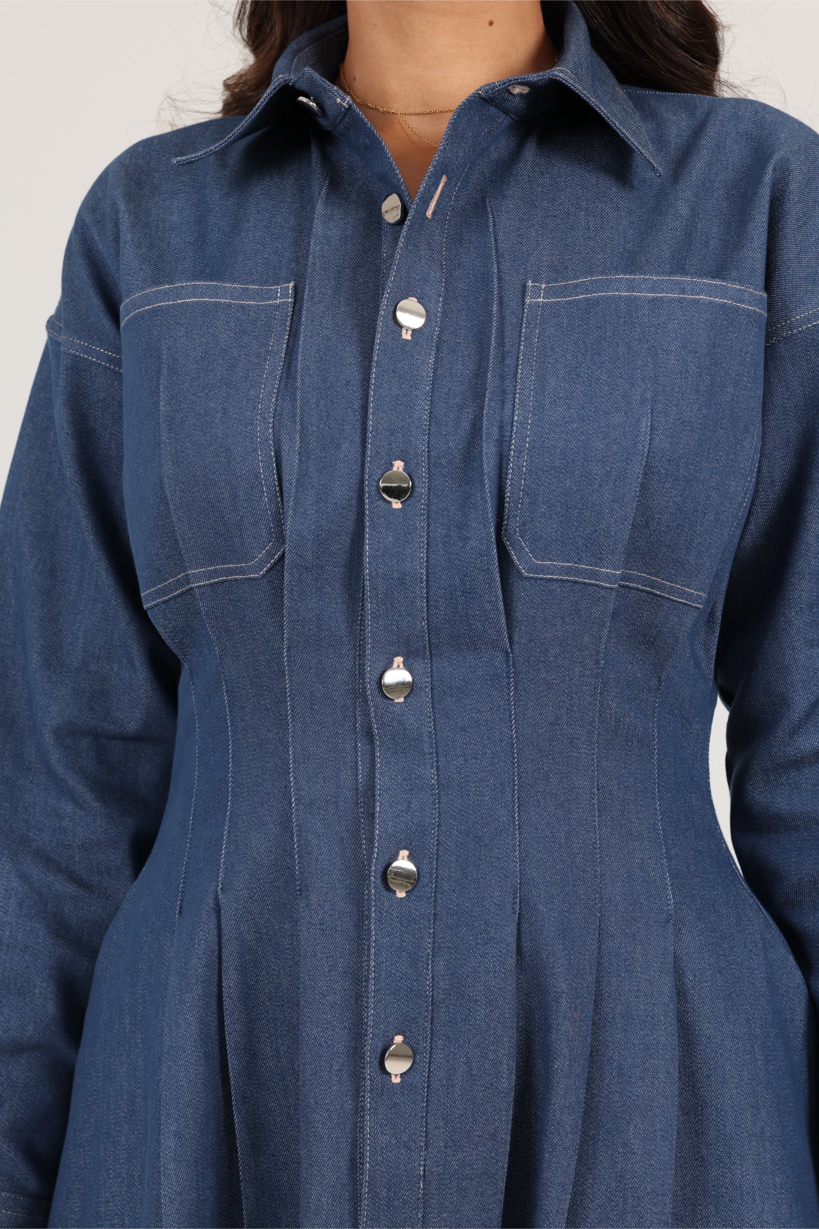 Aida The Sculpted Denim | Indigo Blue