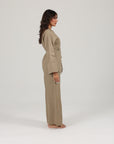 Mulberry Crossover Waist Coat | Sand