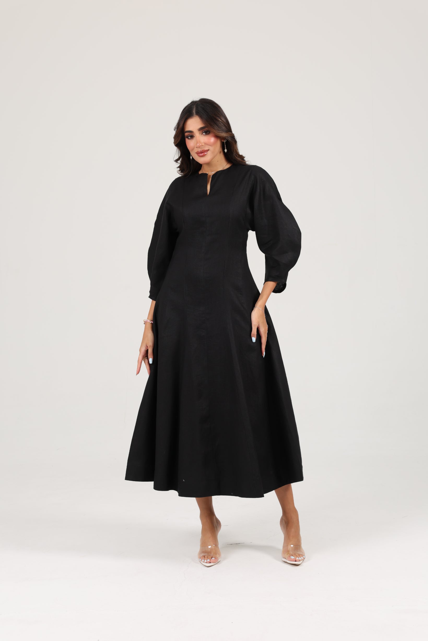 Alara Linen Midi Dress