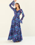 FLORAL HAVEN DRESS | Midnight garden