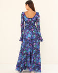 FLORAL HAVEN DRESS | Midnight garden