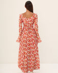 FLORAL HAVEN DRESS | Sunset bloom