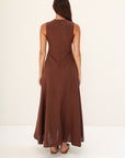 THE HAZE DRESS | Cocoa (brown)