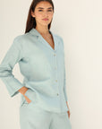 Serene CO ORD SET | Sage blue