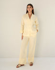 Serene CO ORD SET | Butter yellow
