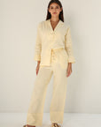 Serene CO ORD SET | Butter yellow