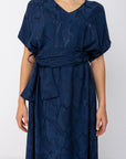Florence Kaftan Dress | Navy