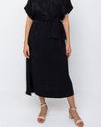 Florence Kaftan Dress | Black