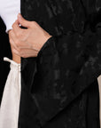 Zenia Luxe Kimono Jacket | Black