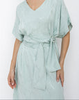 Florence Kaftan Dress | Light Green