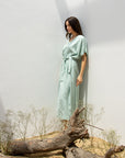 Florence Kaftan Dress | Light Green