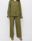 Casey Blouse & Trousers Set