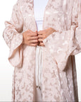 Zenia Luxe Kimono Jacket | Light Pink