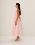 ETERNAL MUSE DRESS | Blush veil