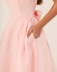 ETERNAL MUSE DRESS | Blush veil