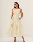 ETERNAL MUSE DRESS | Butter glow