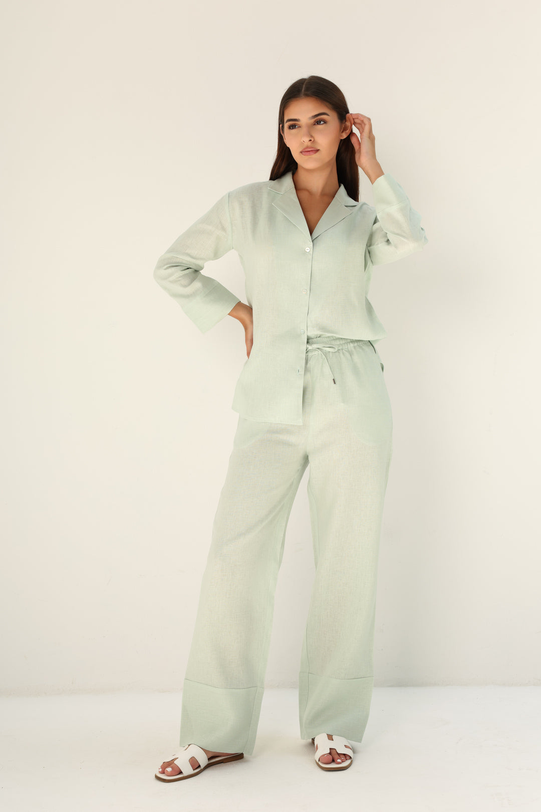 Serene CO ORD SET |  Mint whisper
