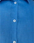 Aura Linen Shirt & Trousers | Blue