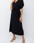 Florence Kaftan Dress | Black