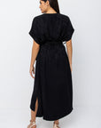 Florence Kaftan Dress | Black