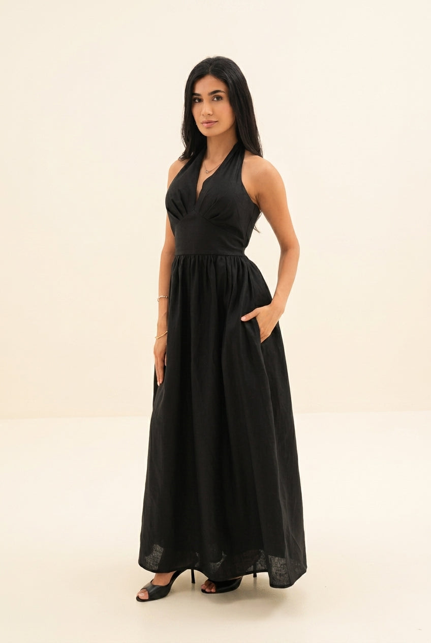 VALENTINA DRESS | NOIR