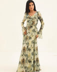 FLORAL HAVEN DRESS | Olive Bloom