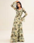 FLORAL HAVEN DRESS | Olive Bloom