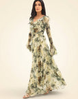 FLORAL HAVEN DRESS | Olive Bloom