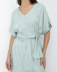 Florence Kaftan Dress | Light Green