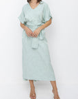 Florence Kaftan Dress | Light Green