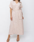 Florence Kaftan Dress | Light Pink