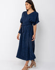 Florence Kaftan Dress | Navy