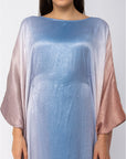 Alessia Butterfly Kaftan | Ocean Blue