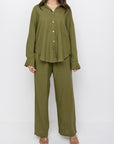 Casey Blouse & Trousers Set