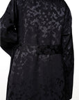 Zenia Luxe Kimono Jacket | Black