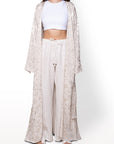 Zenia Luxe Kimono Jacket | Cream