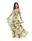 FLORAL HAVEN DRESS | Olive Bloom