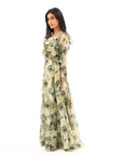 FLORAL HAVEN DRESS | Olive Bloom